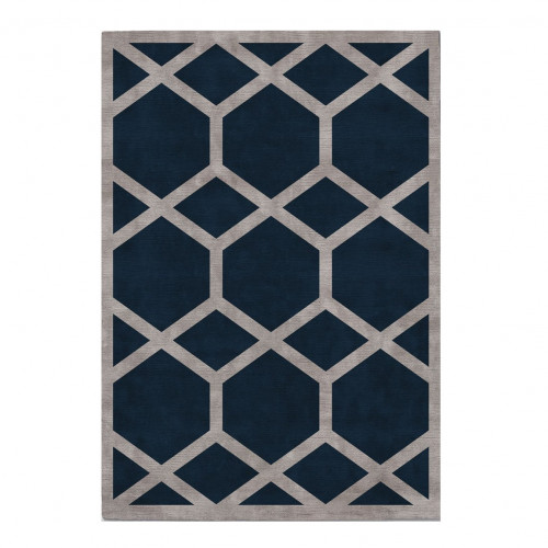 ковер ahston blue 120x170 синий в Подольске