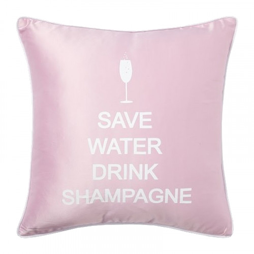 подушка с надписью save water drink shampagne в Подольске