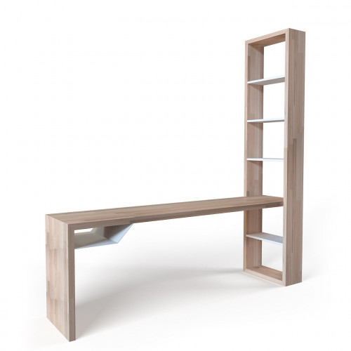 рабочий стол с полками ясень ecocomb в Подольске