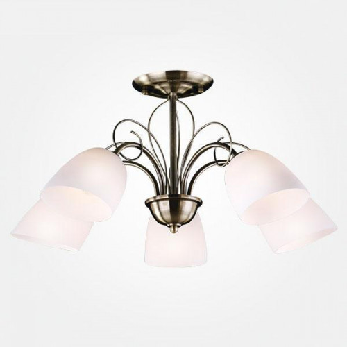 потолочная люстра eurosvet стефани 30107/5 античная бронза в Подольске