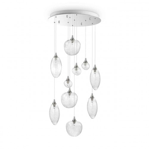 подвесная люстра ideal lux baco sp10 cromo в Подольске