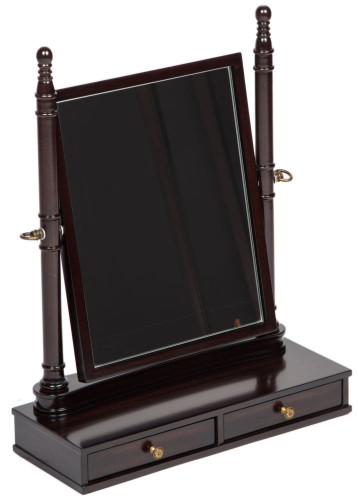 зеркало настольное с ящиками на шарнирах черное manolo в Подольске