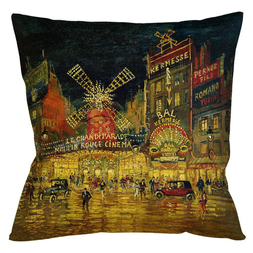 арт-подушка «мулен руж» в Подольске