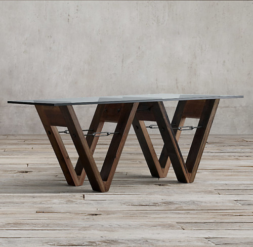 стол wood and glass 243 коричневый в Подольске