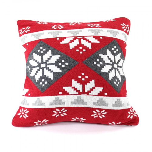 подушка с орнаментом christmas story, 45х45 см в Подольске