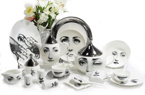 столовый сервиз пьеро форназетти silver faces в Подольске