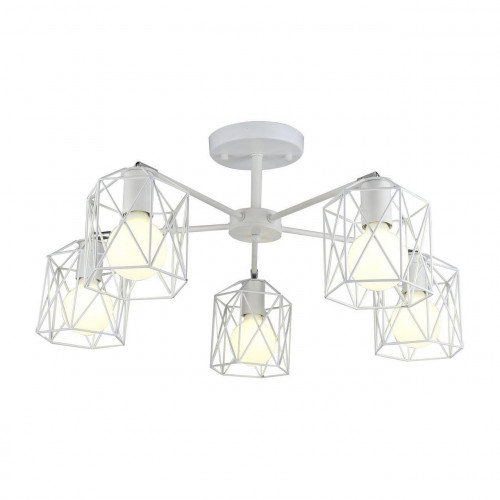 потолочная люстра arte lamp a4284pl-5wh белая в Подольске