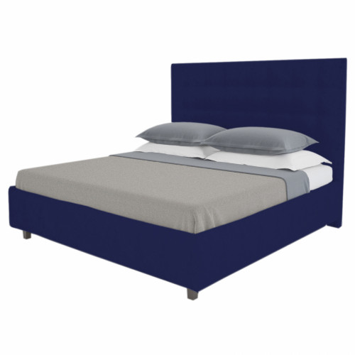 кровать подростковая 140х200 синяя royal black в Подольске