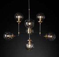 люстра bistro 8 черная, бронза в Подольске