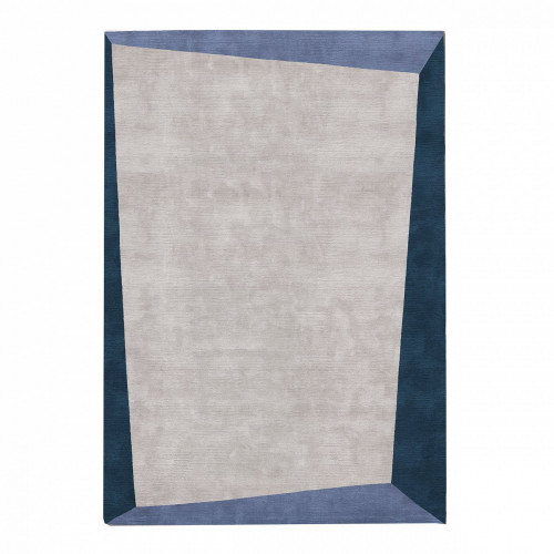 ковер dipped frame blue 240x340 серо-синий в Подольске