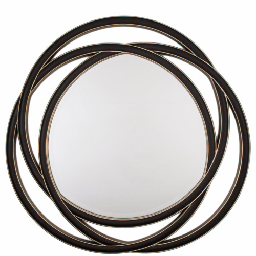 зеркало круглое черное большое диаметр 120 см round s в Подольске