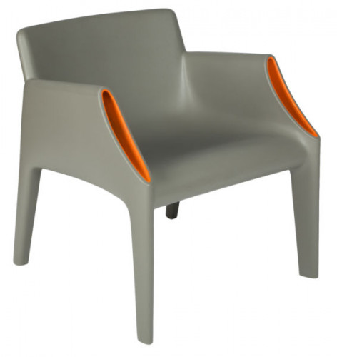 кресло magic hole серое в Подольске