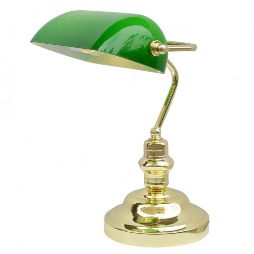 настольная лампа arte lamp banker a2491lt-1go в Подольске