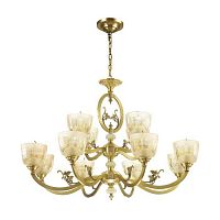 подвесная люстра odeon light piemont 3998/12 белая в Подольске