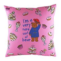 подушка с принтом paddington bear pink в Подольске