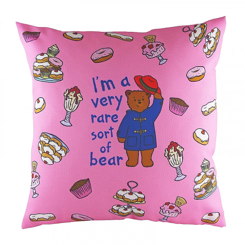 подушка с принтом paddington bear pink в Подольске