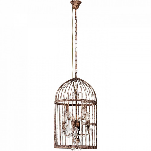 подвесной светильник cage chandelier коричневый в Подольске