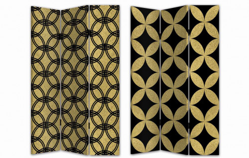 ширма золотого и чёрного цвета в Подольске