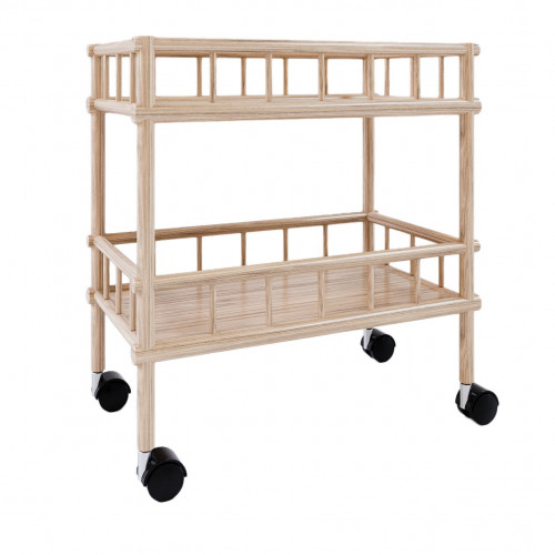 стол сервировочный mok бежевый, черный в Подольске