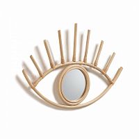 зеркало в виде глаза настенное золотое maela от la forma (ex julia grup) в Подольске
