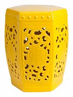 керамический столик-табурет design stool yellow в Подольске
