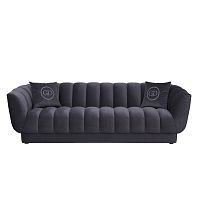 диван треxместный с декоративными подушками синий fabio в Подольске