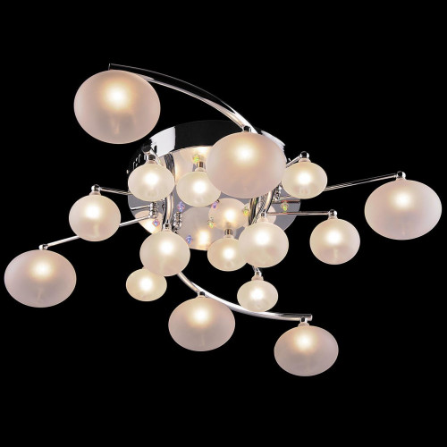 потолочная люстра eurosvet 85450/16 хром/мульти в Подольске