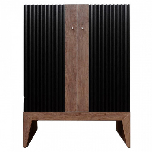 буфет черный полоска 90х40х120 srip в Подольске