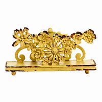 подставка для визиток pewter flower золотой в Подольске