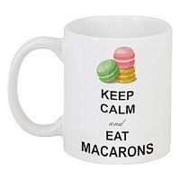 кружка с рисунком macarons в Подольске