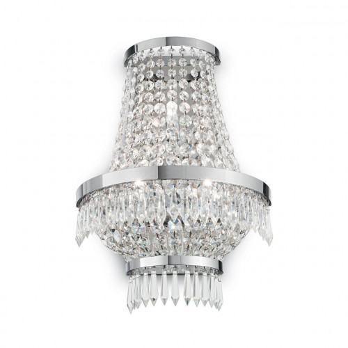настенный светильник ideal lux caesar ap3 cromo в Подольске