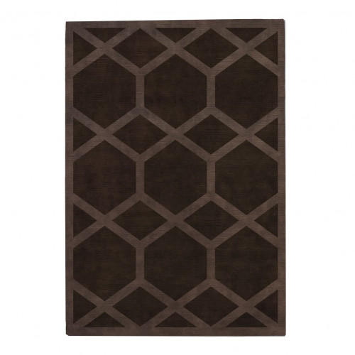 ковер ashton cocoa coffe 120x170 коричневый в Подольске