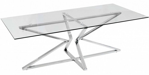 стол журнальный cubic silver хром в Подольске