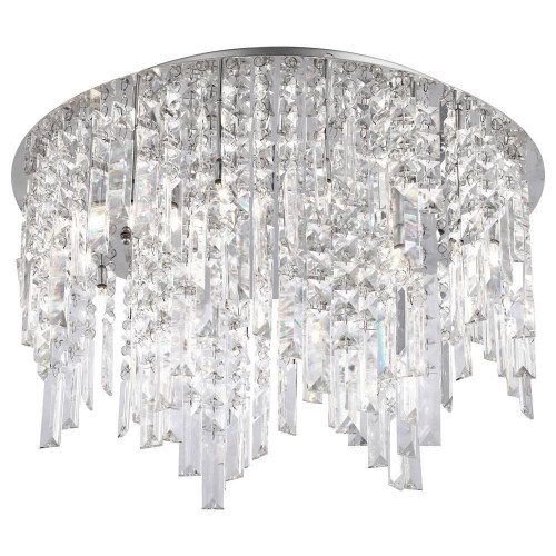 дизайнерская потолочная люстра globo novita 68346-12 хром в Подольске