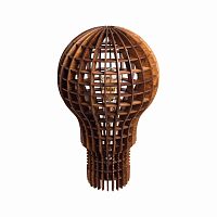 люстра лампочка ильича тёмное дерево тёмно коричневая в Подольске