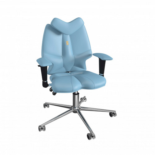 кресло эргономичное fly голубое в Подольске