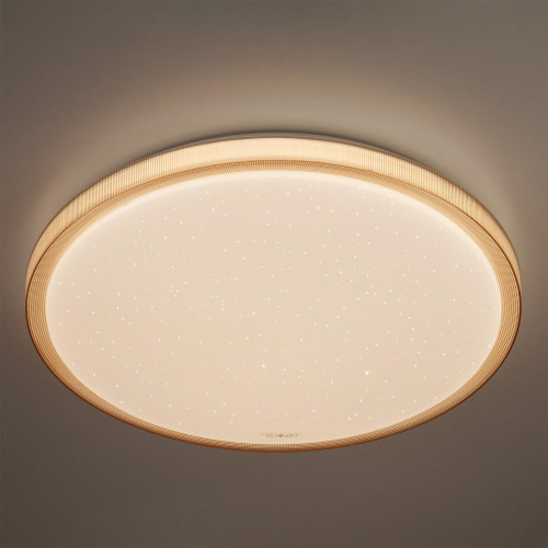 потолочный светодиодный светильник eurosvet sandy 40015/1 led кофе в Подольске