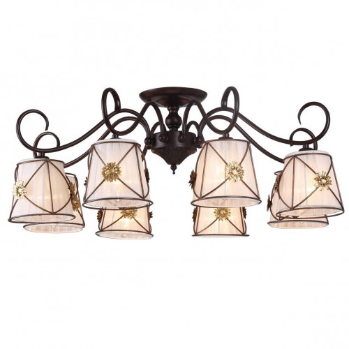 потолочная люстра arte lamp 72 a5495pl-8br в Подольске