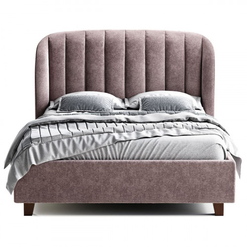 кровать двуспальная 160х200 фиолетовая tulip в Подольске