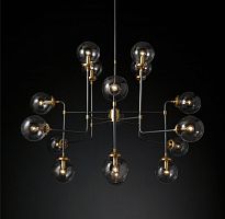 люстра bistro 16 черная, бронза в Подольске