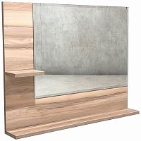 зеркало настенное с полкой деревянное ханди-3 в Подольске