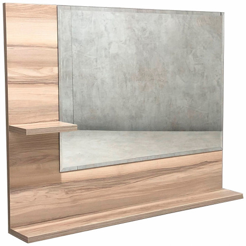 зеркало настенное с полкой деревянное ханди-3 в Подольске