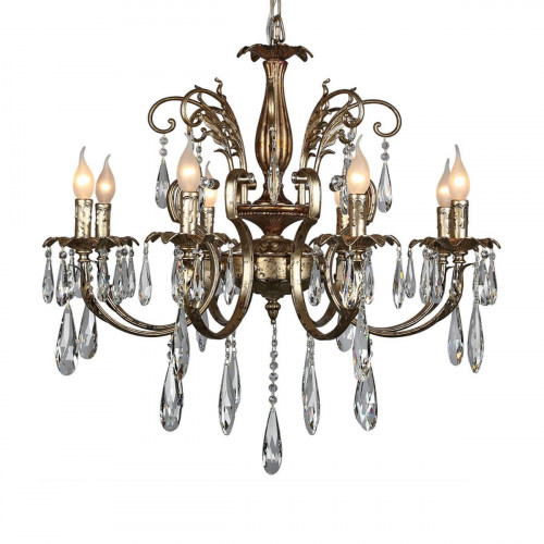 подвесная люстра omnilux oml-77603-08 золото в Подольске