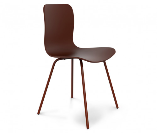 стул dsr коричневый s33 (eames style) в Подольске
