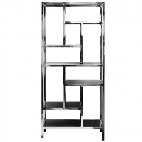 стеллаж black line серебристый/черный в Подольске