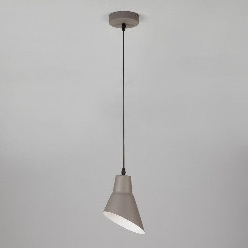 подвесной светильник eurosvet nook 50069/1 серый в Подольске