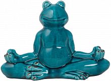 декор frog blue meditation в Подольске