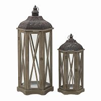 набор фонарей austin 2 шт. коричневого цвета в Подольске