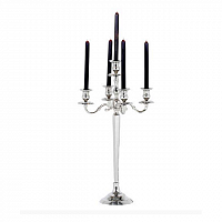 канделябр серебряный на 5 свечей amarillo s от eichholtz, 60 см в Подольске