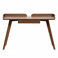 стол письменный, цвет орех 123х56,5х79 см коричневый в Подольске